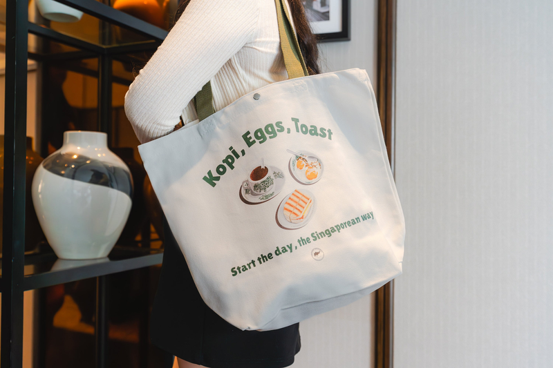 Singapore Local Food Tote Bags