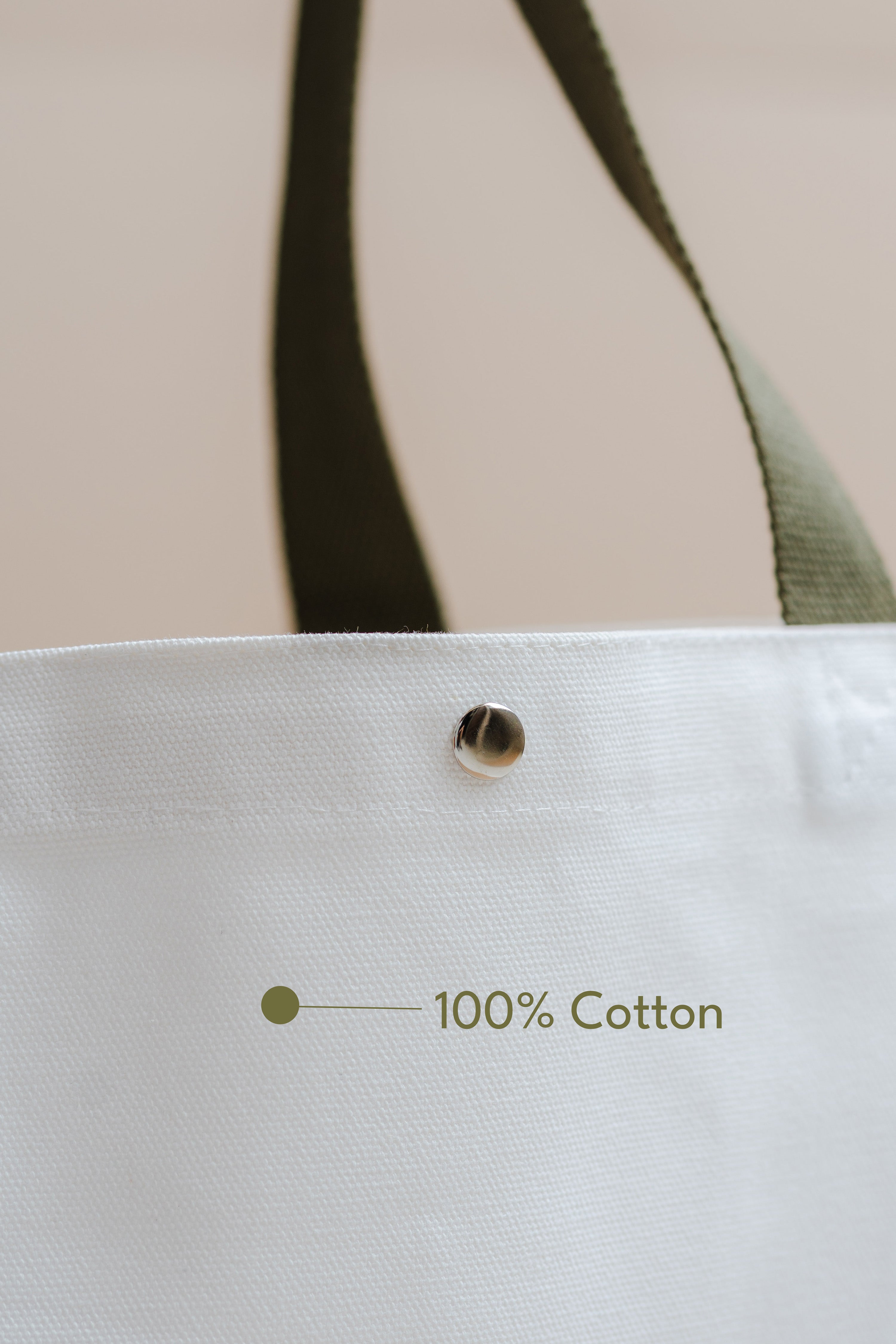 100% cotton tote bag
