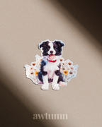 Border Collie Dog Vinyl Sticker | Durable & Waterproof