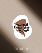 The Corporate Life: Powered by Caffeine & Chaos Vinyl Sticker | Durable & Waterproof