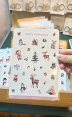 Christmas Themed Sticker Sheet & Sticker Pack
