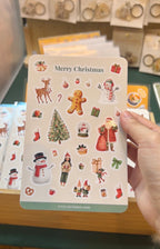 Christmas Themed Sticker Sheet & Sticker Pack