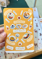 Singapore Hawker Food Sticker Sheet