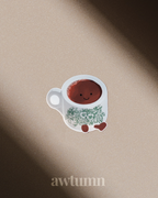 Kopi Vinyl Sticker | Durable & Waterproof