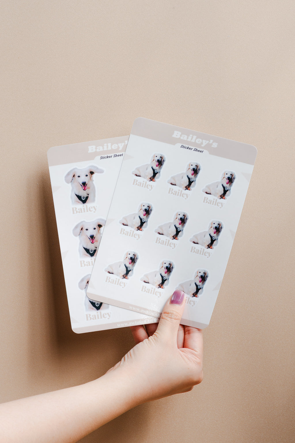 Awtumn Personalised Sticker