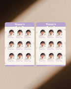 Awtumn Personalised Sticker